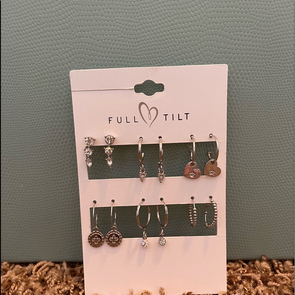 Full tilt hanging earrings! Never worn!